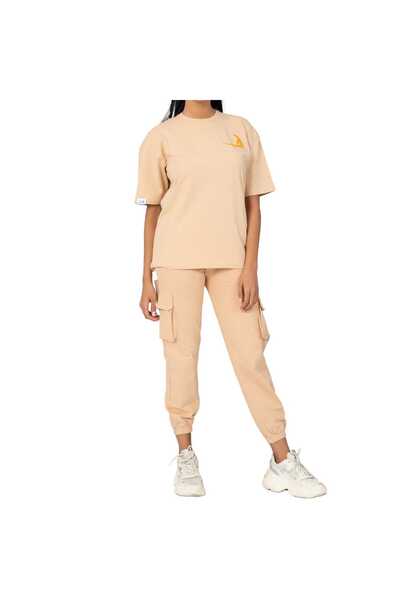 WRL Oversized T-shirt - Patience - Beige