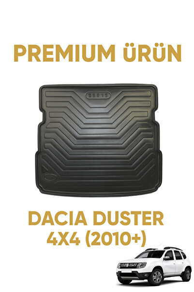 Black Gold Dacia Duster 4x4 2010+ Uyumlu 3D Bagaj Havuzu Premium