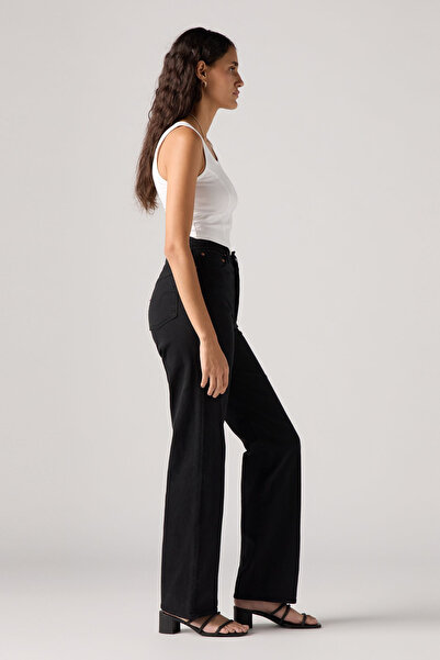 Levi's Ribcage Full Length Kadın Siyah Jean