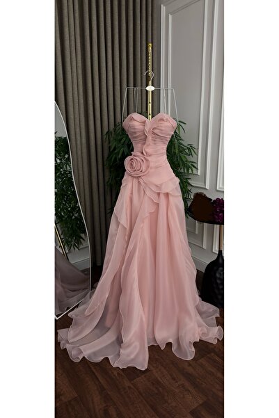 Diva style فستان سهره اورجنزا دبل كلوش مميز وراقي