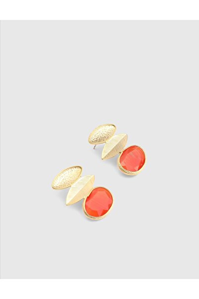 İLVİ Cendre Orange Women's Earrings