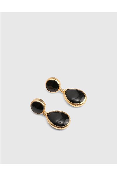 İLVİ Cienne Siyah Kadın Küpe