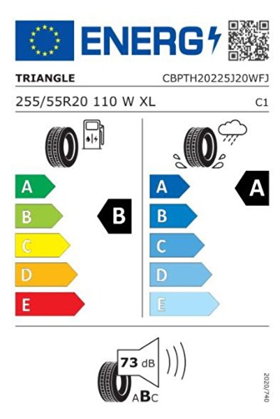 TRIANGLE Summer Tire EffeXSport TH202 255/55R20 110W