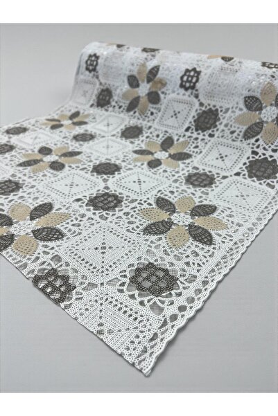 Pimula home Acoperire transparentă din PVC, fără găuri, pentru rafturi din dantelă / Runner