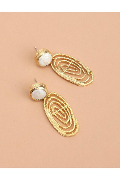 İLVİ أقراط كاسي البيضاء للنساء