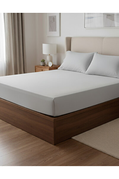 REDTAG Beige Flat Sheet Set (King Size)