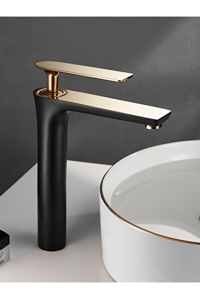 Smack Baterie lavoar Black-Gold ESN033 (alamă)