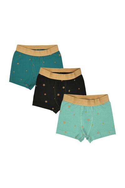 OrganicKid Charmed Erkek Çocuk Boxer Set 3'lü