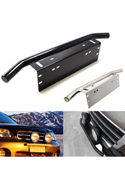 Led Light Alex Universal stainless steel bullbar - black