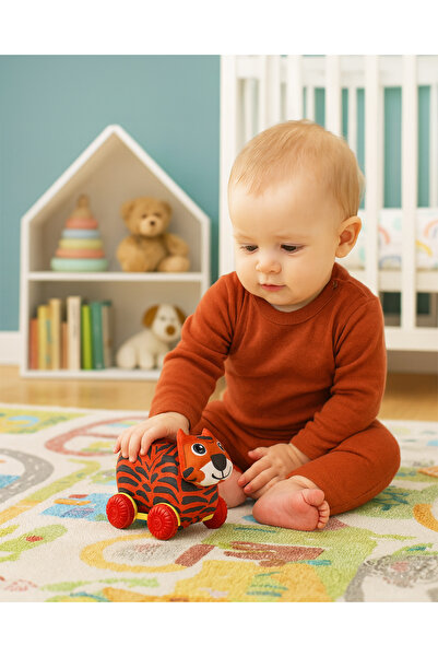 BebeMango حيوانات ناعمة ملونة وآمنة مناسبة للأيدي الصغيرة