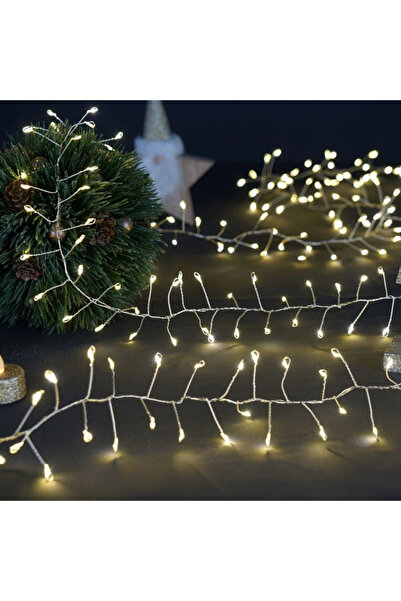 Lumi LUXURY Instalatie brad Craciun 260 LED-uri cu lumina calda, 3 m, controler, interior / exterior