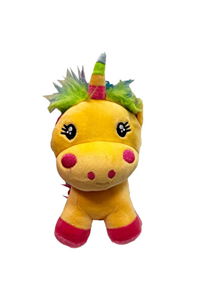 UNICORN Yellow plush figure 16 cm