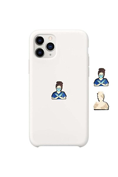 Label ملصق معدني للطبيبة أو الممرضة للجوال أو أي سطح أملس