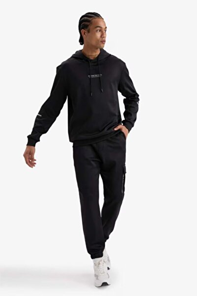 DeFacto Men's Tracksuit Bottom D3741Ax/Bk81