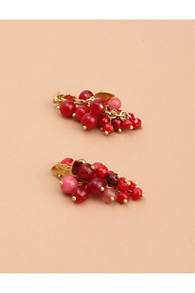 İLVİ Benore Red Women's Earrings