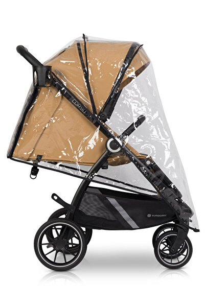 EURO CART Euro-Cart Corso newborn stroller, aluminum frame, approved up to 22 kg, 0 - 36 months