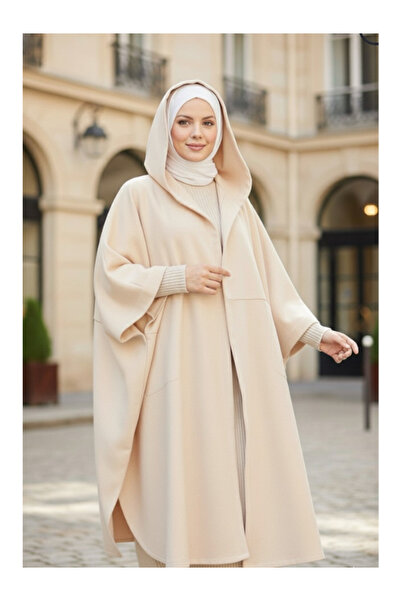 Atelier Cheval Wool Poncho - Modest Poncho - Poncho - Winter Poncho