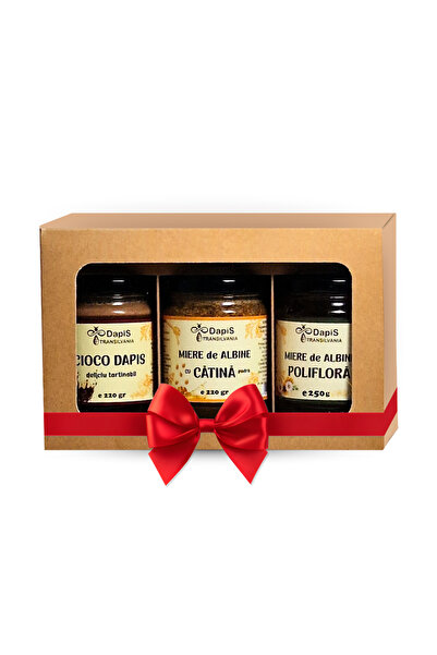 Dapis Transilvania TRIO de cadouri cu miere
