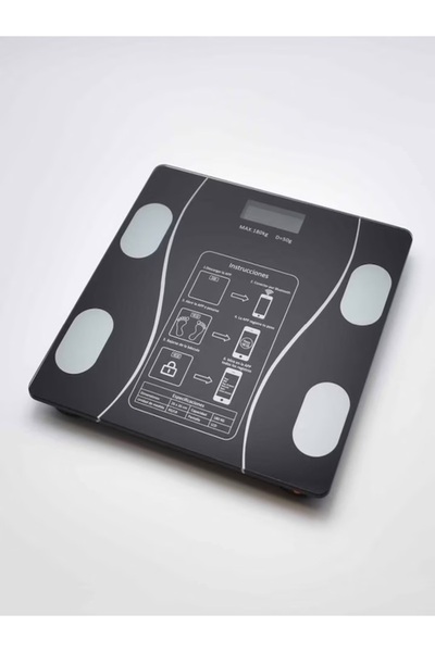 TEA Sports Smart Body Diagnostic Scale, 4mm Tempered Glass, 180kg, LCD, Bluetooth