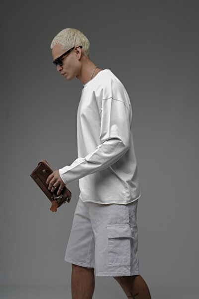 Butik Trend Biz Pablo Escobar Printed Pis Yaka Oversized Sweatshirt