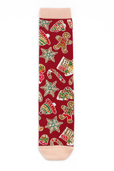 MEKİK BUTİK Red boxed christmas gift - unisex christmas stocking - red boxed gift stocking