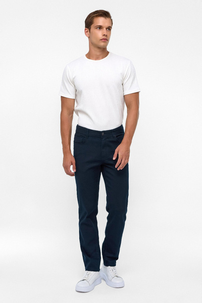 SÜVARİ Slim Kalıp 5 Cep Erkek Kanvas Pantolon PN2020500682