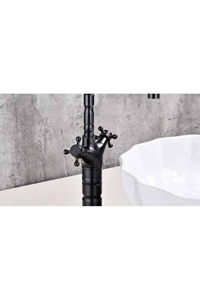 Trendy's Swan kitchen faucet, high spout, mobile, matte black