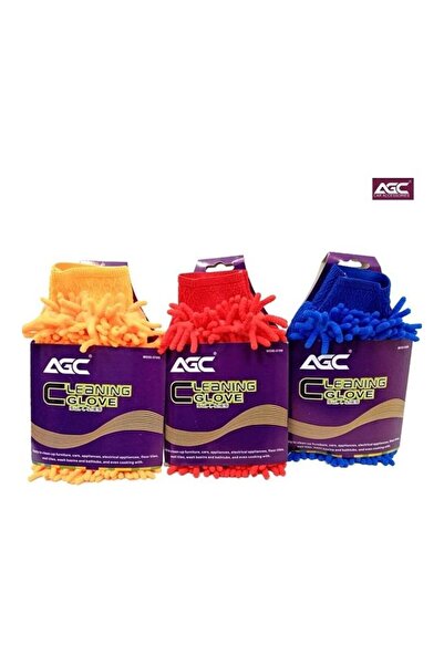 AGC 3-Piece Car Washing Microfiber Cleaning Gloves