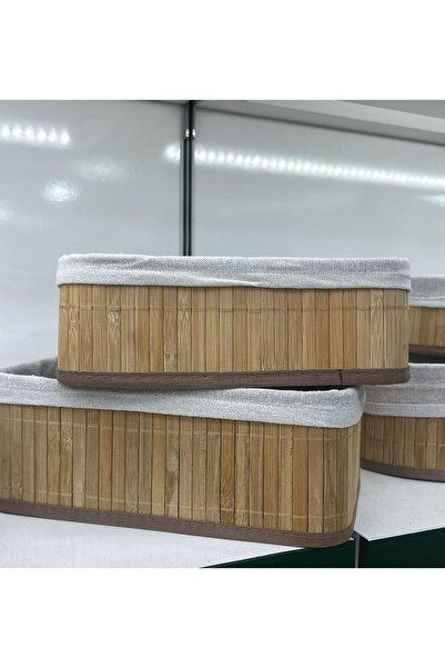 Dorsa 2-Piece Bamboo Basket