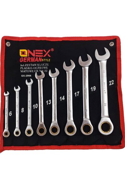 onex Chei fixe, inelare cu clichet, 6 - 22 mm, chrome-vanadium,