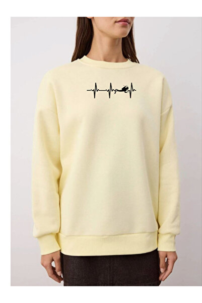 Tubinyoo سترة دافعة للحرارة بياقة دائرية من مطبوع خيوط من دالغين