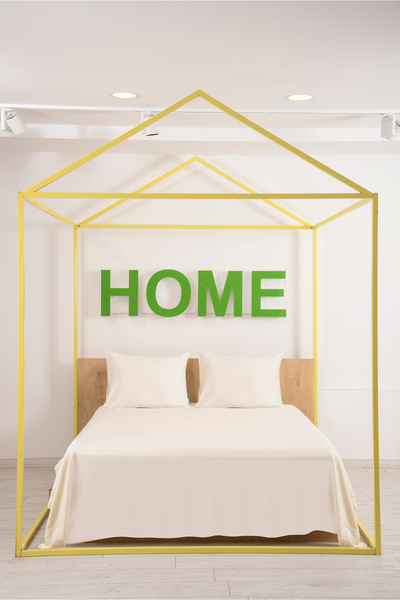 Benetton Home White Single Duvet Set