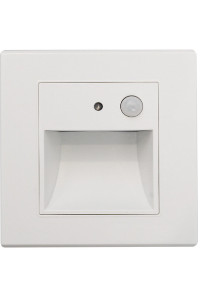 Spin LED WALL SPOTLIGHT WITH SENSOR WHITE