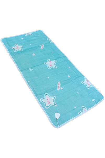 zola Electric heating blanket,1 person,150x70 cm,adjustable temperature,230V,48W,star pattern,blue