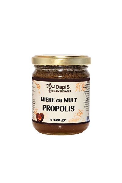 Dapis Transilvania Miere cu mult propolis 220 gr.