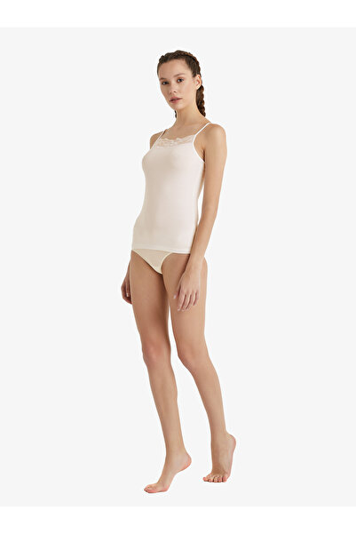 Blackspade Γυναικείο Αθλητικό Κορδόνι Λεπτό Στράπ 1353 - Κρεμ