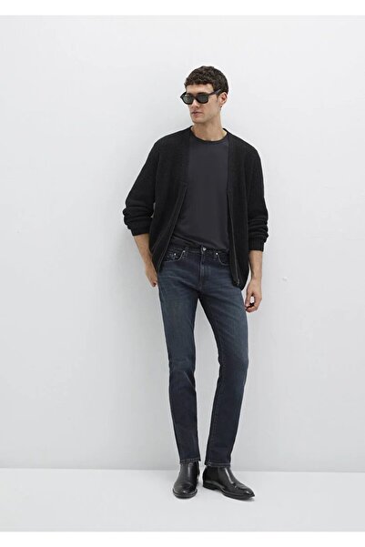 Mavi 0042287868 Jake Lux Μαύρο Μυστηριώδες Vintage Σκούρο Τζιν Παντελόνι Ανδρ...