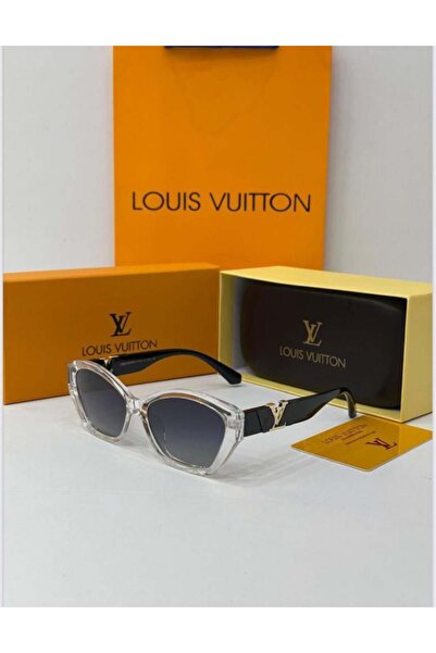 Louis Vuitton women's glasses - black with white frame
