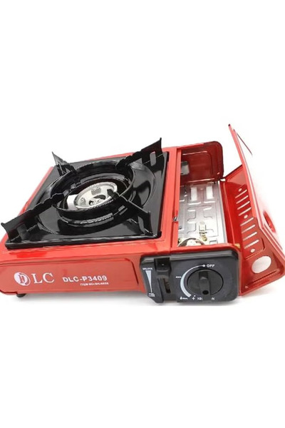 DLC Portable Outdoor Camping Gas Stove Red