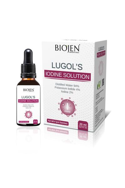 BIOJEN Laboratories LUGOL'S Iodine Solutions %2 Lugol Solüsyon