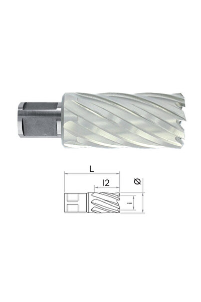 Tivoly Carota HSS cu prindere Weldon (3/4'') lungime 50 mm, DIM 20.0