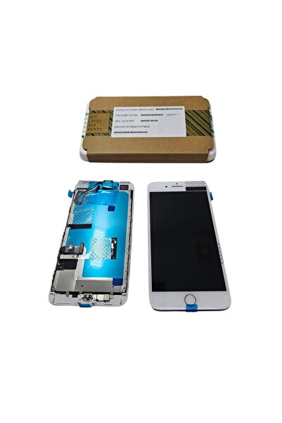 OEM iPhone 7 Plus Lcd Ekran % 100 Apple Servis Ürünü Beyaz Ön Kamera Home Tuş...