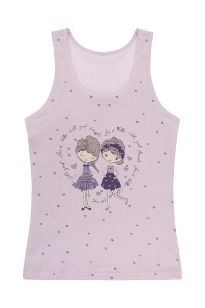 Donella 5-Pack of Girls' Undershirts 4981B12