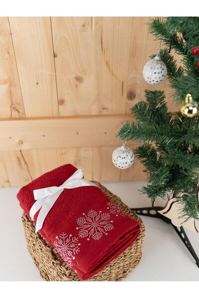 Baveno Бавовняний 2-комплект 45x70 см Преміум вишитий дизайн рушник і рушник набір