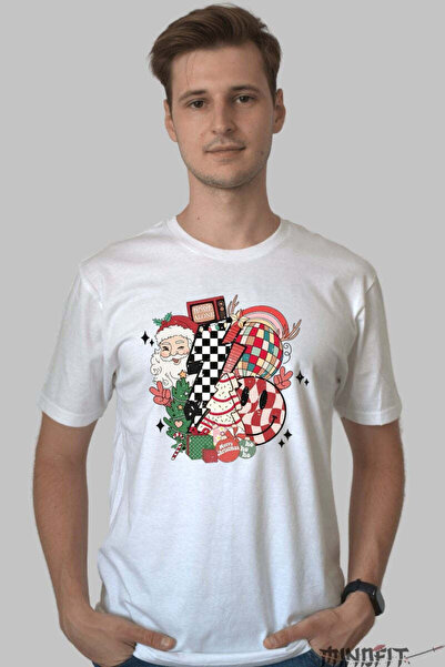 GILDAN Εορταστικό Χριστουγεννιάτικο Μπλουζάκι με Χάος και τον Άγιο Βασίλη για...