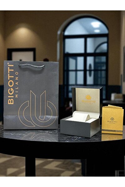 Bigotti Steel Cord 2 Years Warranty 3 Atm Water Resistant Sport Women Wristwatch+Bracelet Ybg.10661.4