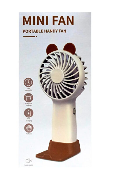 Jack S198 portable mini fan with phone holder