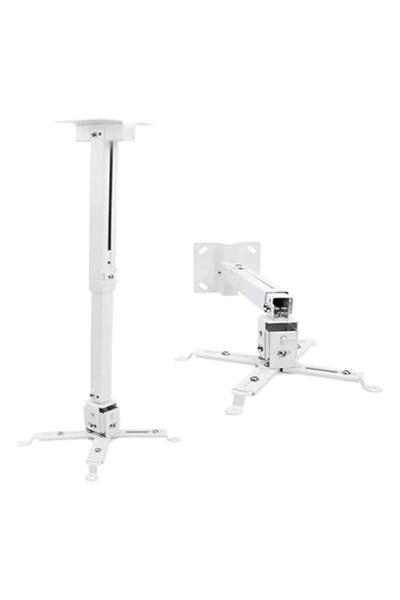 electroon 30-60cm Ayarlanabilir Teleskopik Projeksiyon Tavan Askı Aparatı