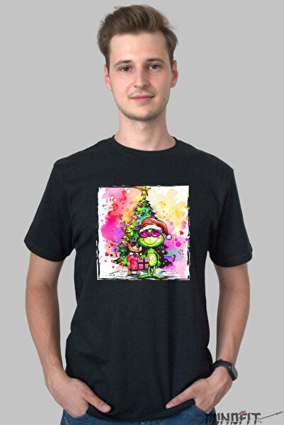 GILDAN Tricou De Craciun Grinch Cool Si Renul Festiv Barbat