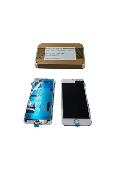 OEM iPhone 7 Lcd Ekran % 100 Apple Servis Ürünü Beyaz Ön Kamera Home Tuş Dahil
